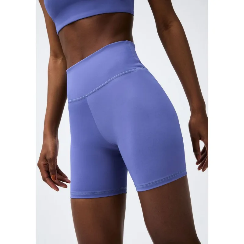 Bermuda Esportiva Feminina Biker com Fio LYCRA® - Lilás P
