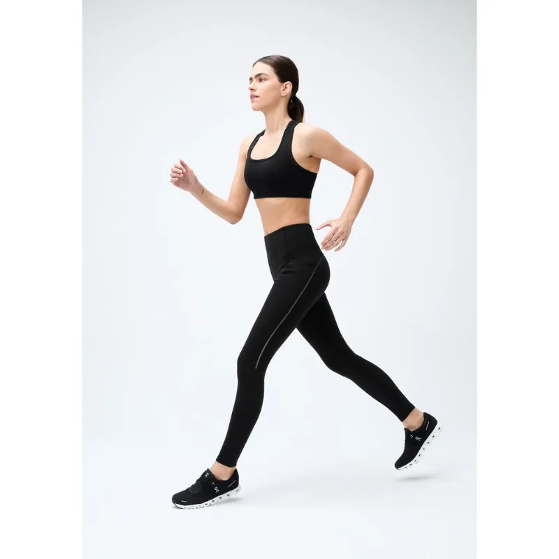 Calça Legging Esportiva Em Poliamida - Preto M