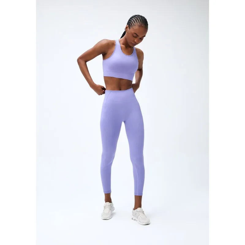 Calça Legging Esportiva Sem Costura - Lilás P