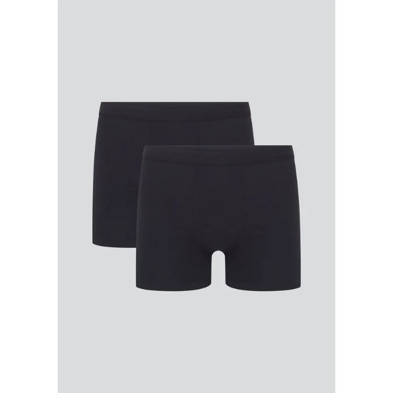 Kit 2 Cuecas Boxer Pima - Preto G