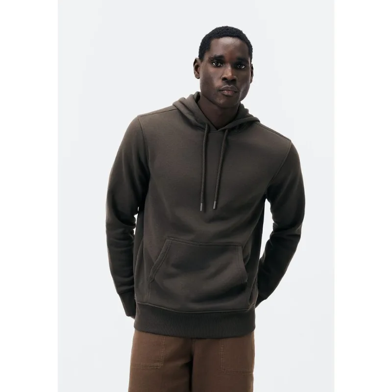 Blusão Básico Masculino Comfort Em Moletom Peluciado - Verde XG