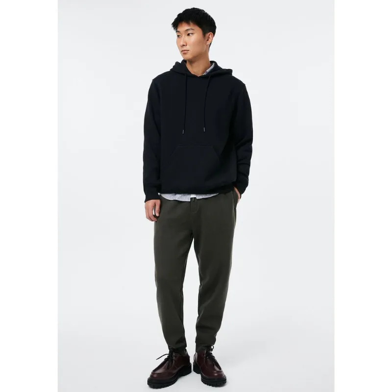 Calça Básica Masculina Jogger Em Moletom Peluciado - Verde XG