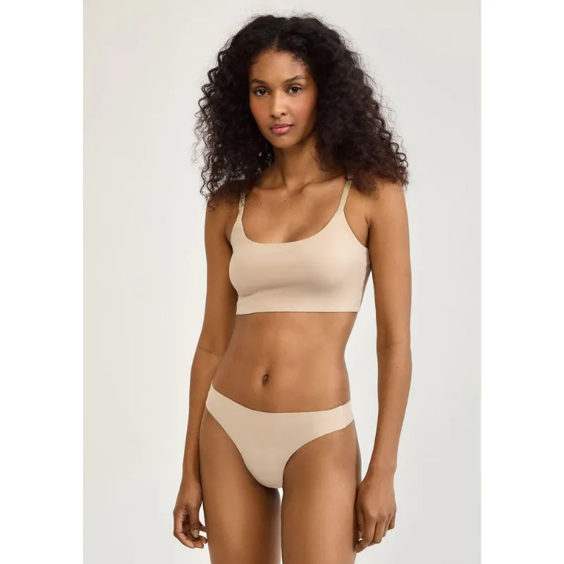 Kit 2 Calcinhas Tanga Fio Em Algodão Corte À Laser - Multicolorido G