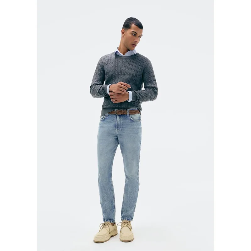 Calça Jeans Masculina Reta - Azul 040