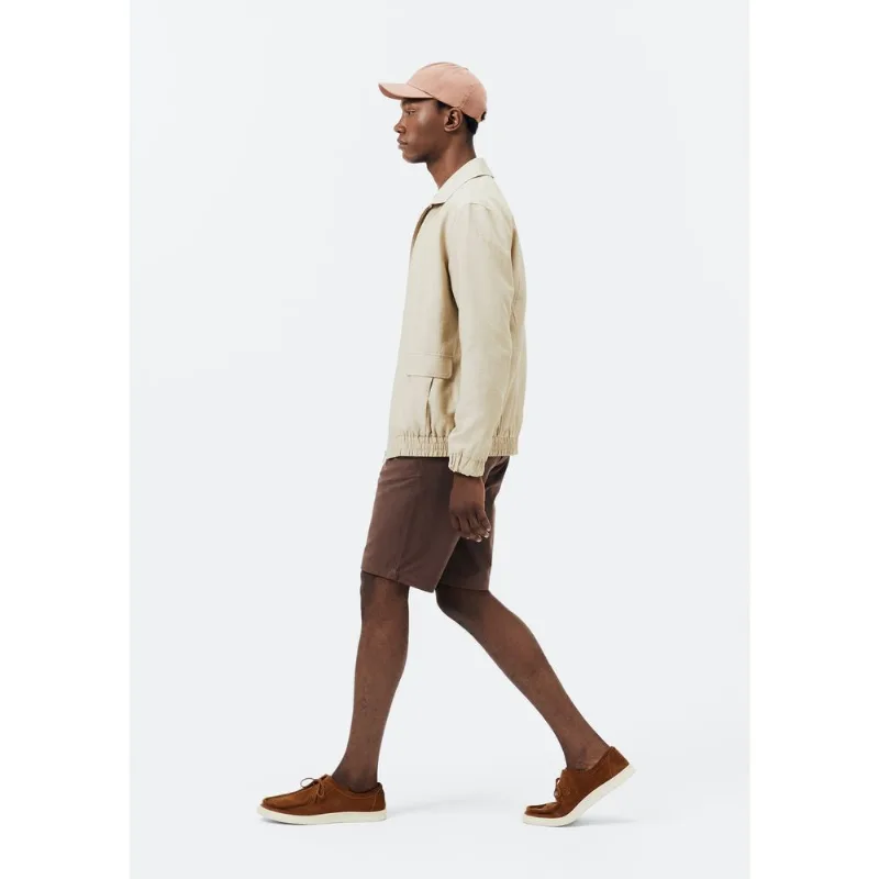 Bermuda Básica Masculina Chino Em Sarja - Vinho 036