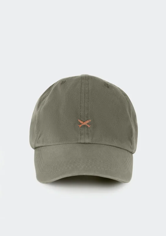 Boné Masculino Aba Curva Com Bordado - Verde - Hering Adulto - Bonés