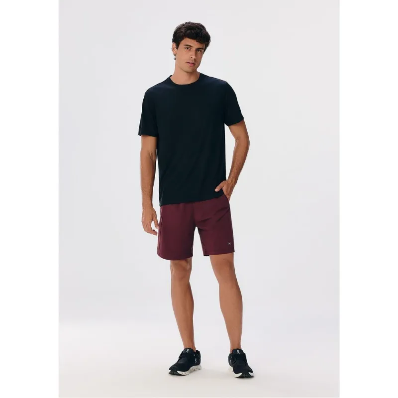 Bermuda Esportiva Masculina Com Recorte - Vinho XG