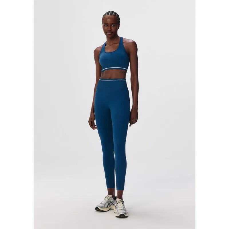 Calça Legging Feminina Sem Costura - Azul XG