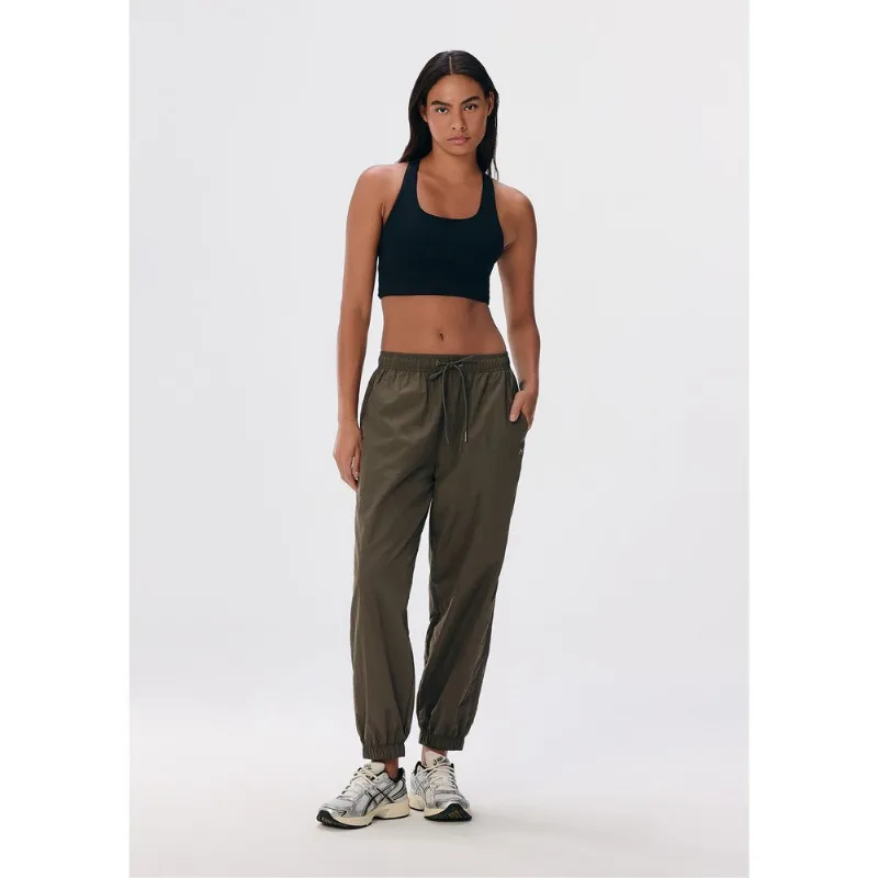 Calça Esportiva Feminina Jogger Secagem Rápida - Marrom G