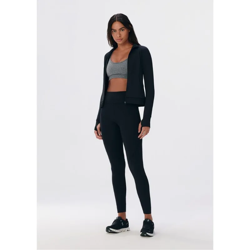 Calça Legging Esportiva Feminina Compressão Média - Preto XG
