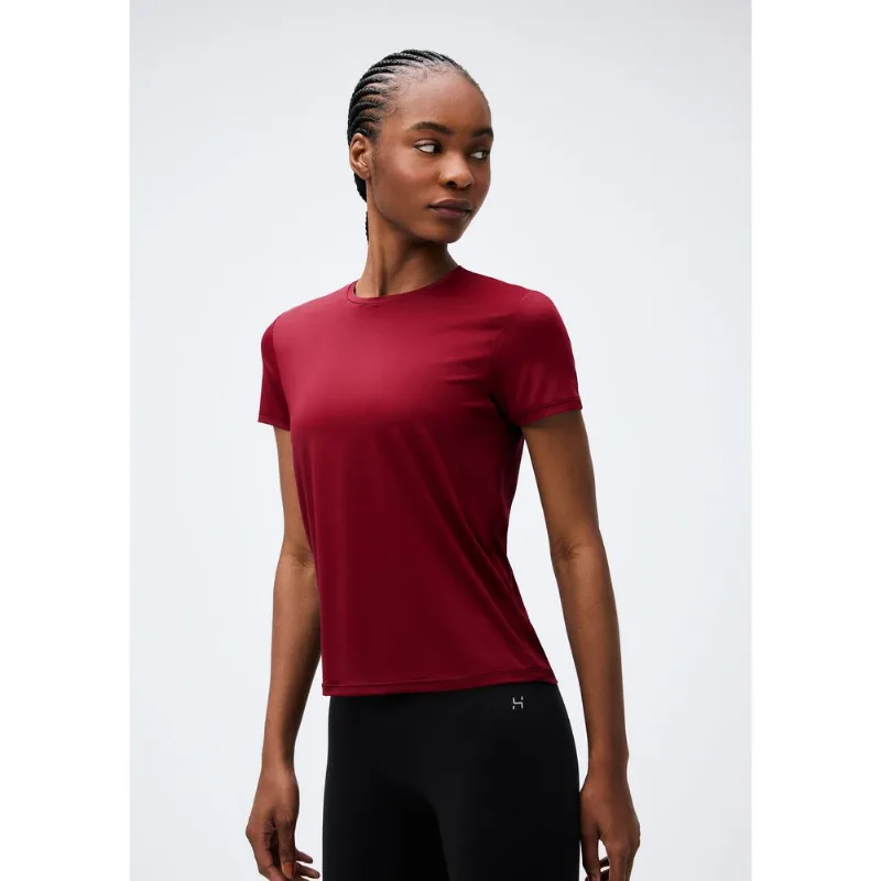 Camiseta Esportiva Básica Feminina Easy Care - Vermelho P