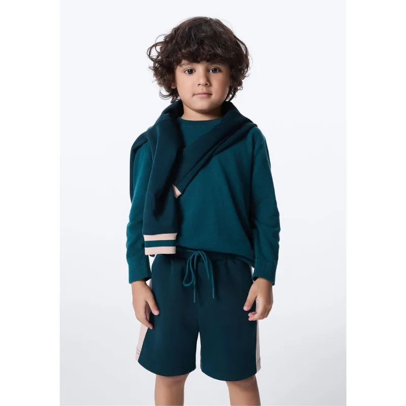 Bermuda 1990 Infantil Menino Comfort - Verde 008