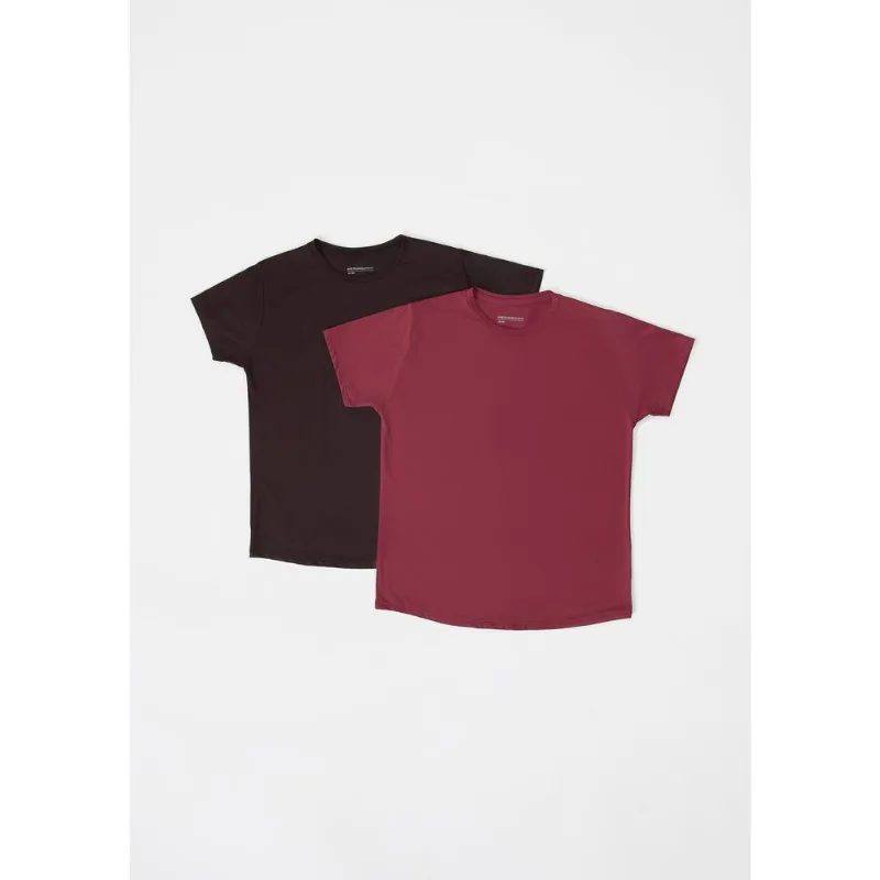 Kit 2 Camisetas Esportivas Básicas Feminina Easy Care - Multicolorido M
