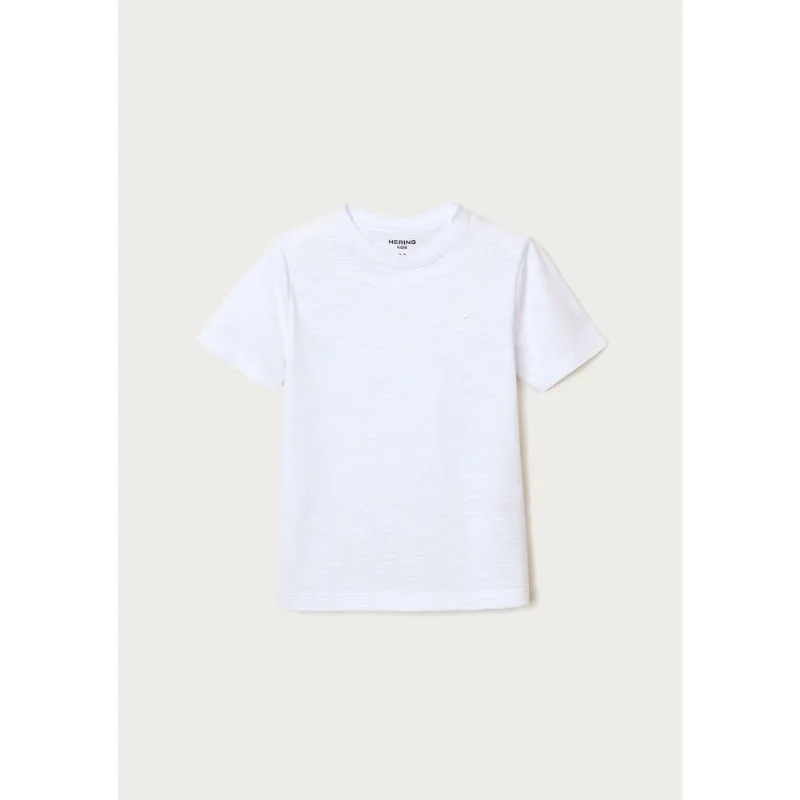 Camiseta Manga Curta Infantil Menino - Branco 006