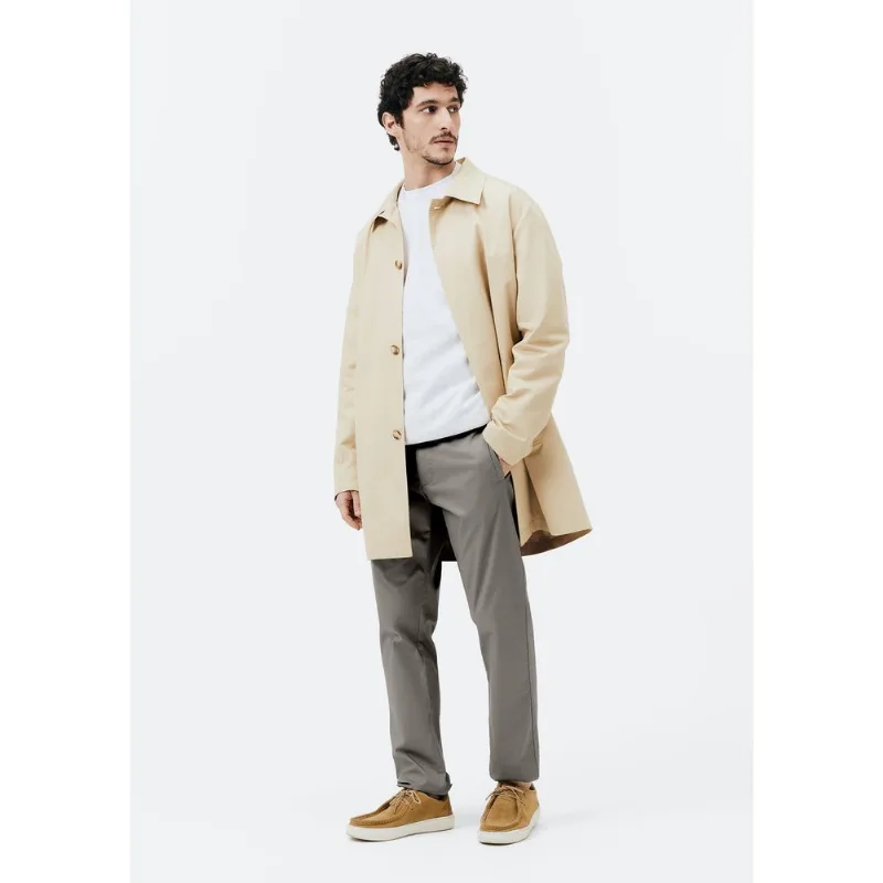 Calça Masculina Slim Em Sarja Empapelada - Cinza 048