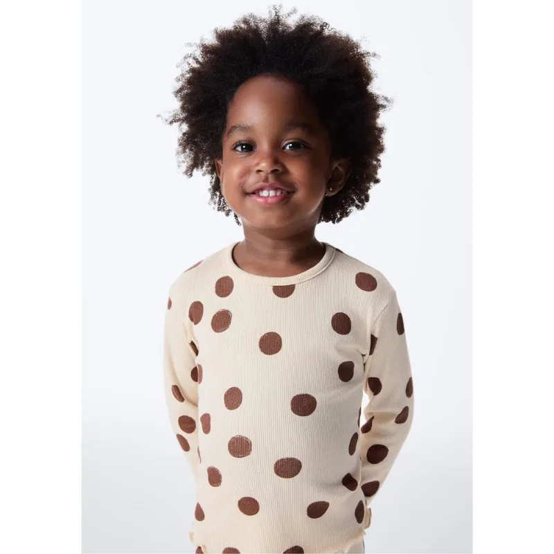 Blusa Infantil Menina Toddler Estampada - Nude 001