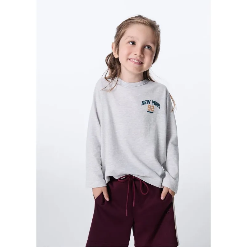 Camiseta Infantil Menino Toddler - Cinza 004