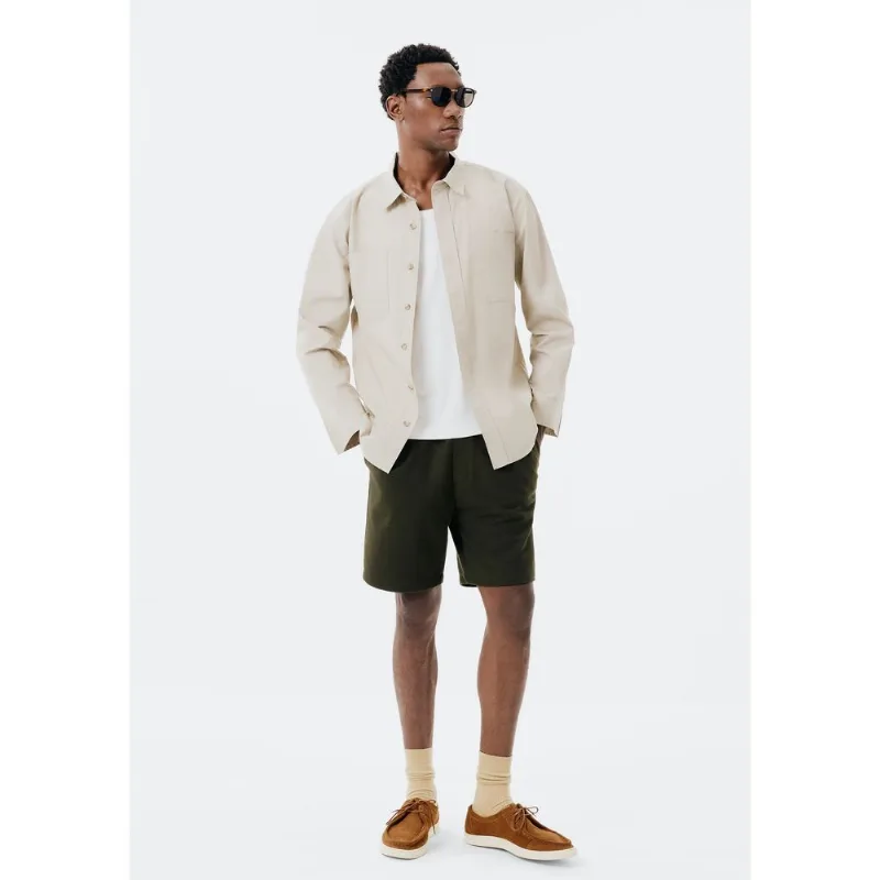 Bermuda Masculina em Moletom Piquet - Verde P