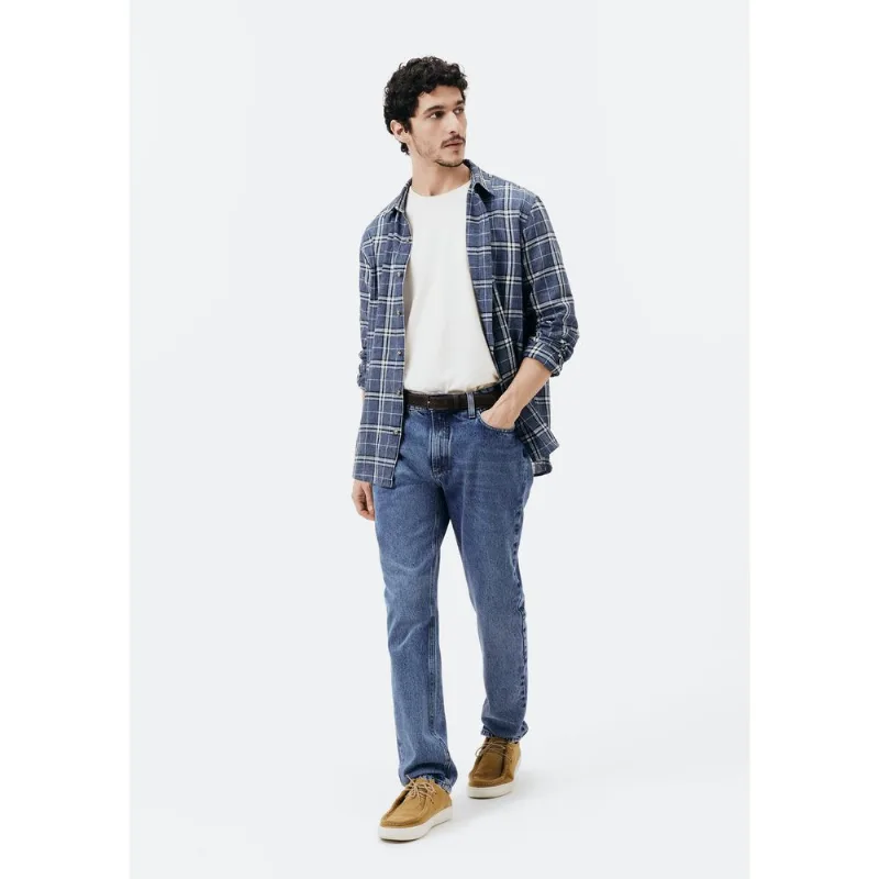 Calça Masculina Jeans Slim - Azul 040