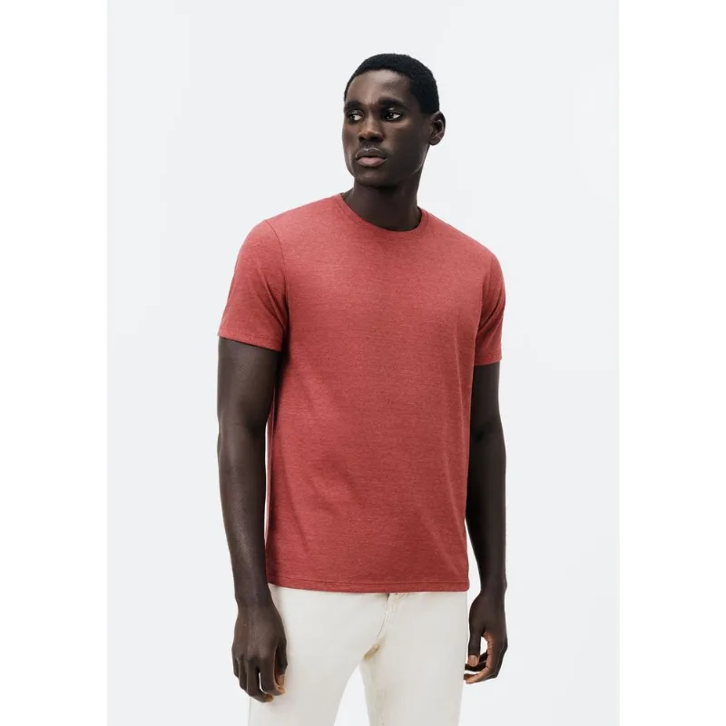 Camiseta Básica Unissex Manga Curta Regular World - Vermelho G
