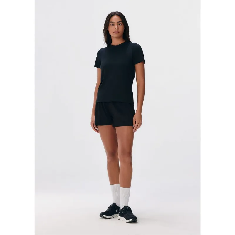 Camiseta Esportiva Feminina Texturizada Secagem Rápida - Preto M
