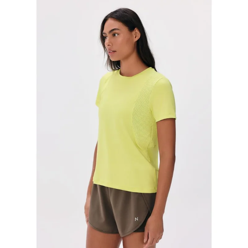 Camiseta Esportiva Feminina Texturizada Secagem Rápida - Verde M