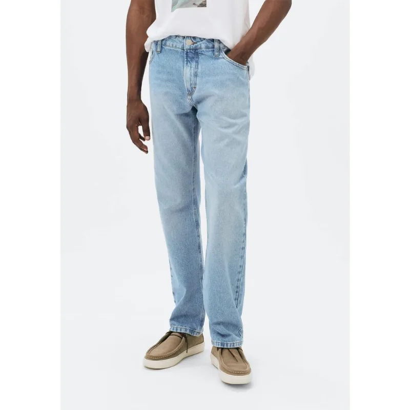 Calça Masculina Reta em Jeans - Azul 048