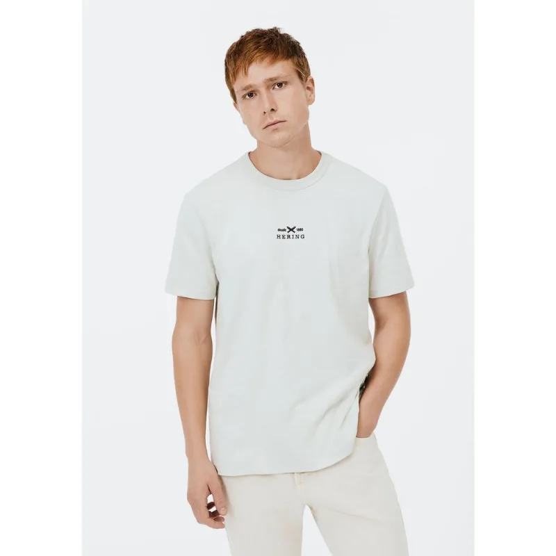 Camiseta Masculina Comfort Super Cotton - Off white XXG