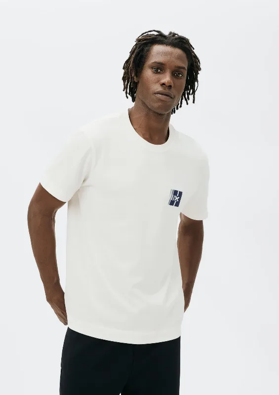 Camiseta Masculina Comfort Estampada - Off white M