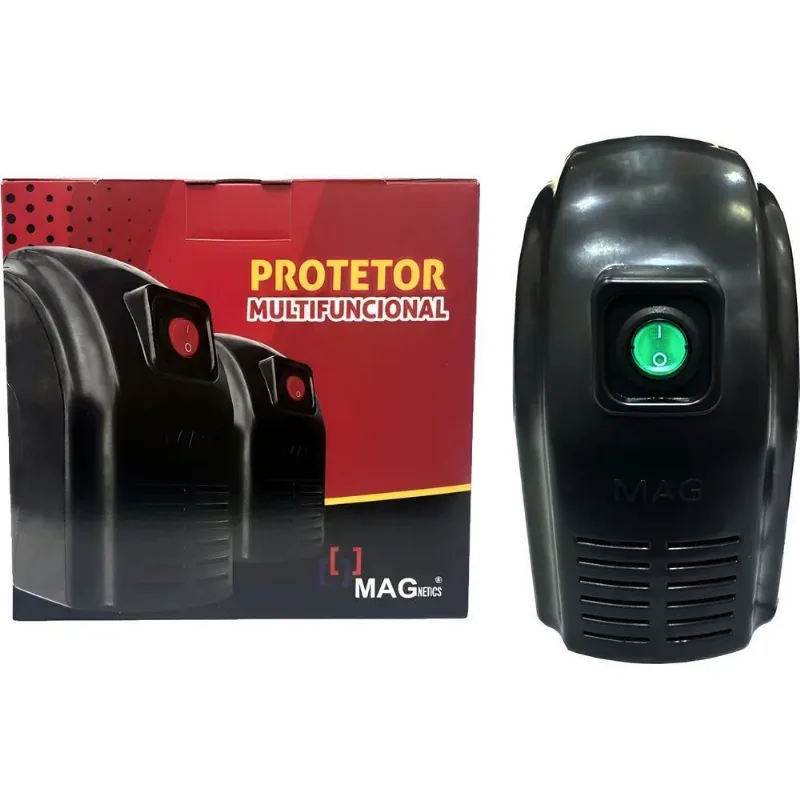 Protetor Eletrônico Estabiliza 1000va Bivolt 220v / Preto