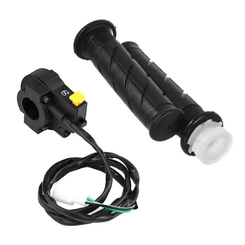 2x Punho Acelerador E Manoplas Para Bicicleta Motorizada