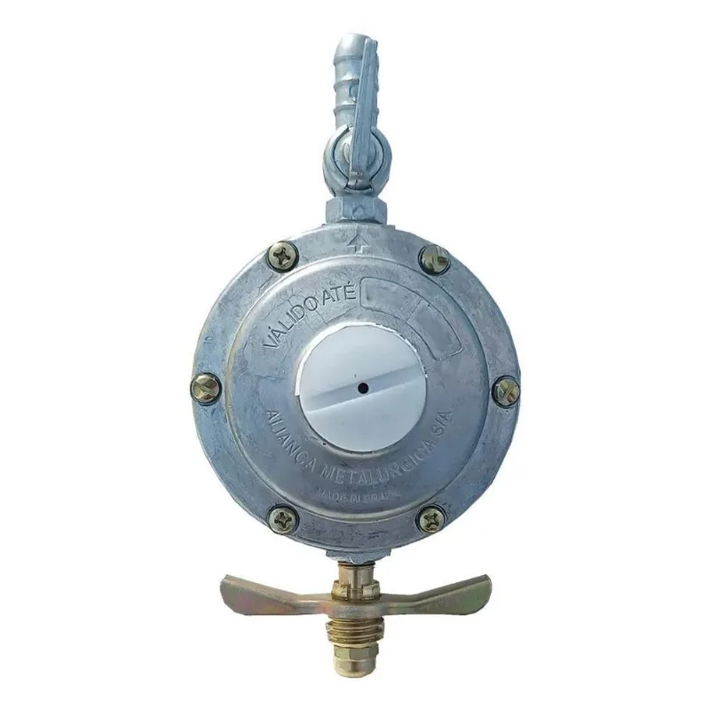Regulador Registro Gás Industrial Aliança 506/38 Vazão 5kg/h