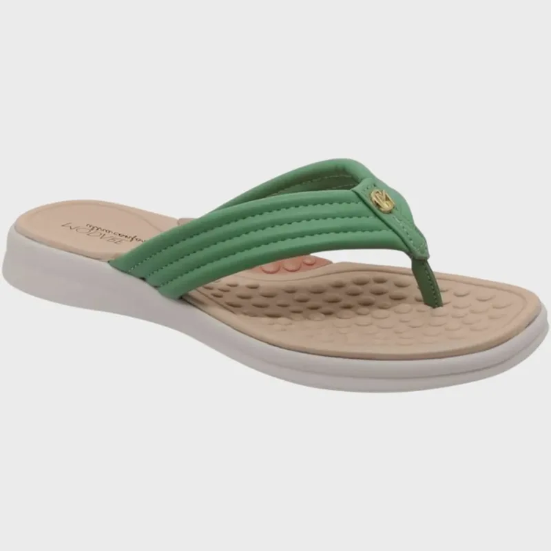 Tamanco Modare Ultra Conforto Ortopédico Feminino Verde Salvia