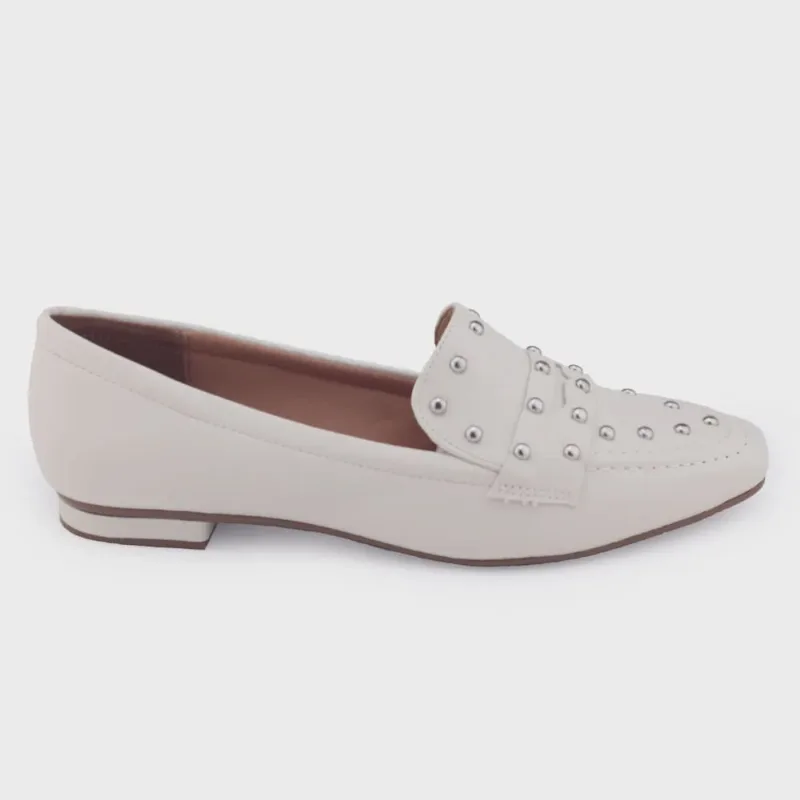Sapatilha Mocassim Feminina Vizzano 1351.110 pelica casual
