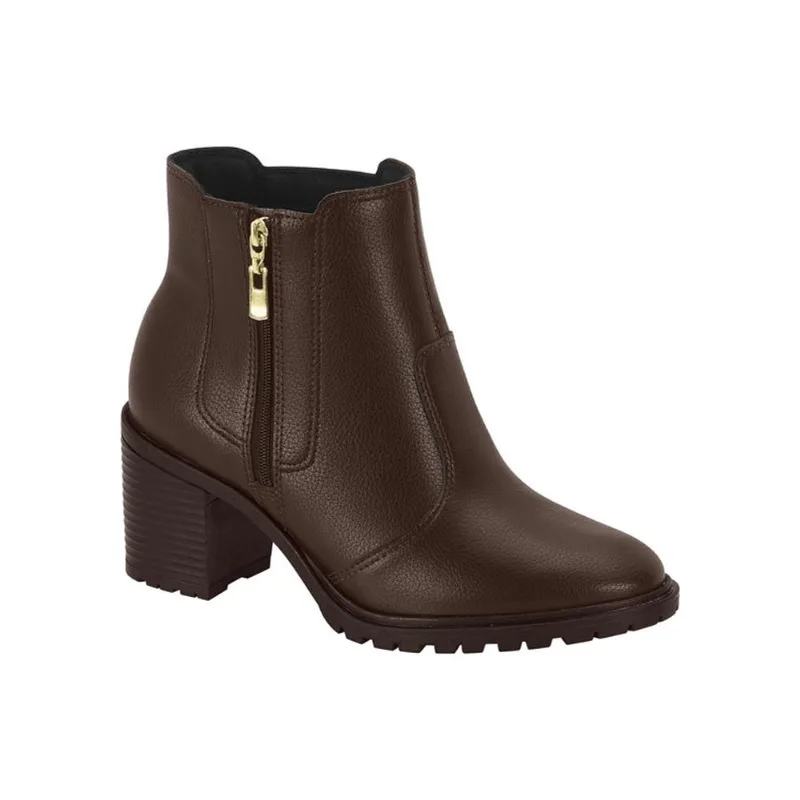 Bota Feminina Beira Rio Zurich 9075-108 - Produto Oficial - Preto - 35