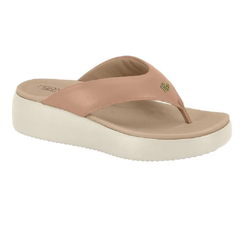 Tamanco Modare Napa Pele Strech Ref 7189.101.18462 Nude 037