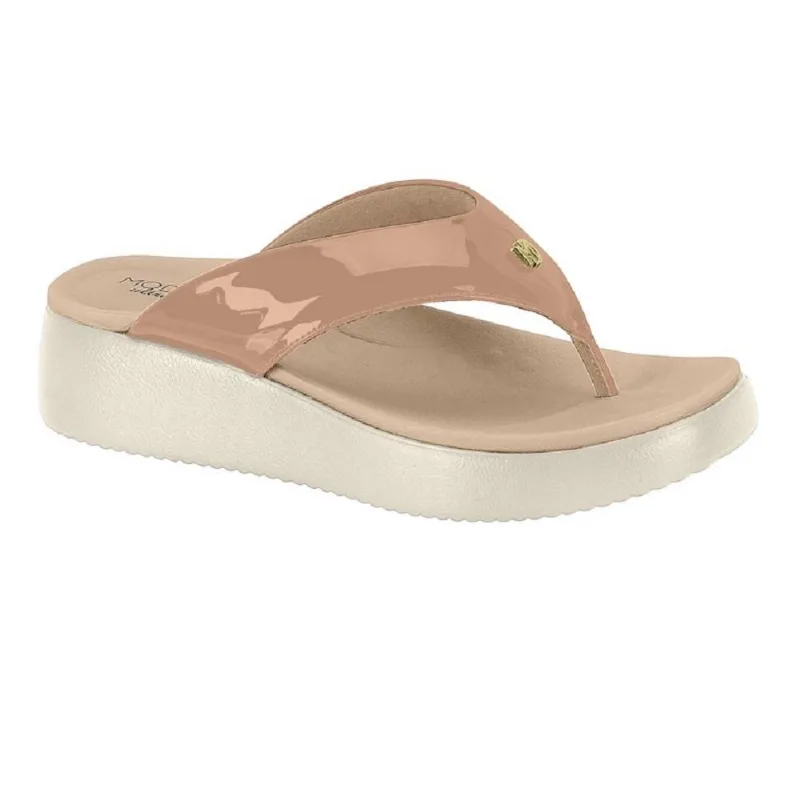 Tamanco Modare Verniz Premium Ref 7189.101.13488 Nude 036