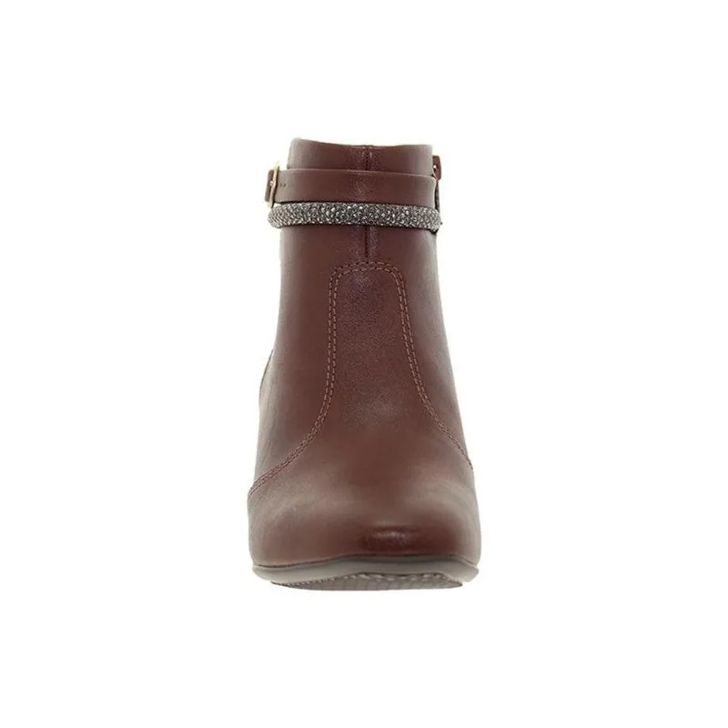 Bota Feminina Beira Rio Genebra 9076-107 Café - Marrom - 34