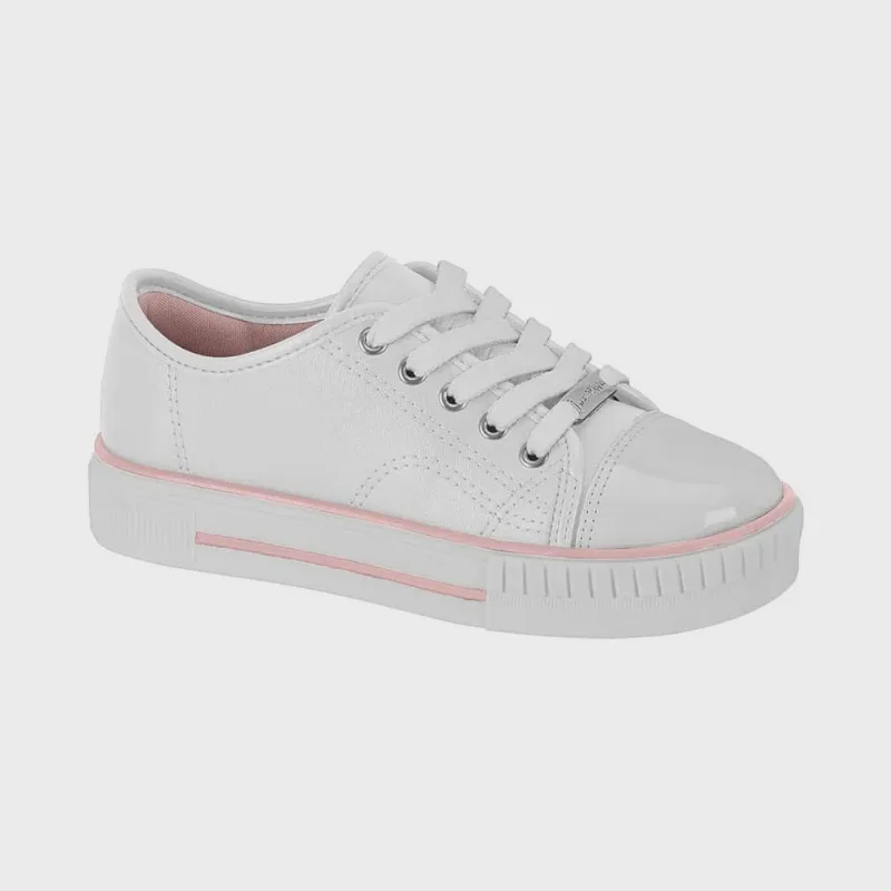 Tênis Infantil Casual Napa Branco Molekinha 2565.100