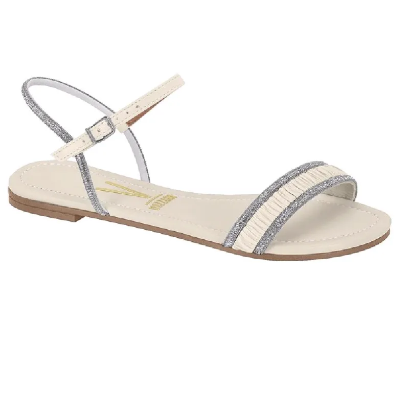 Sandalia Vizzano Rasteirinha Ref 6235.1702.28206.98018 Branco Off/branco 036