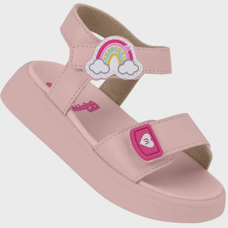 Sandalia Papete Infantil Molekinha 2733.102 Meninas