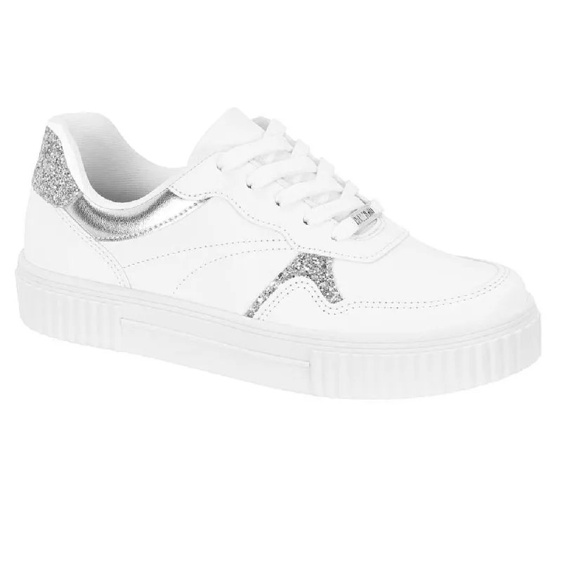 Tenis Vizzano Casual Gliter Ref 1307.109.28341 Bco/pta 034
