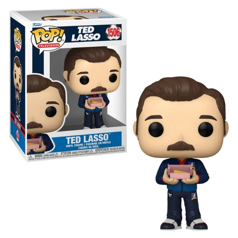 Boneco - Funko Pop - Tv - Ted Lasso - W/Biscuits - Candide