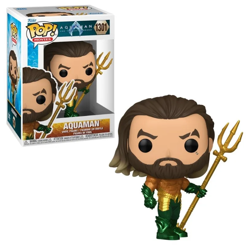 Boneco - Funko Pop - Aquaman - Movies Aatlk - Candide