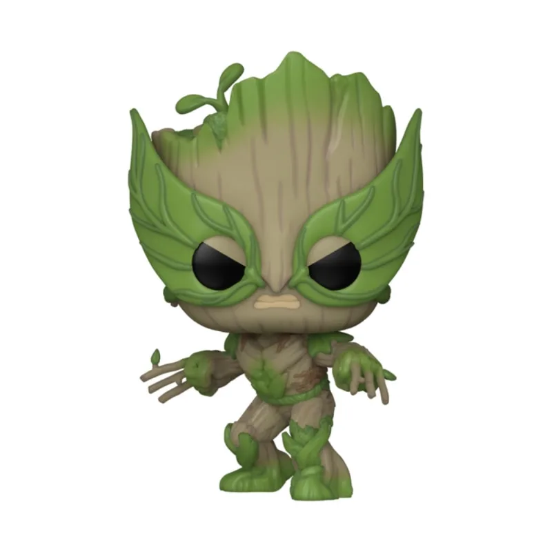 Boneco - Funko Pop - Marvel 85 Anos - Groot Como Wolverine - Candide