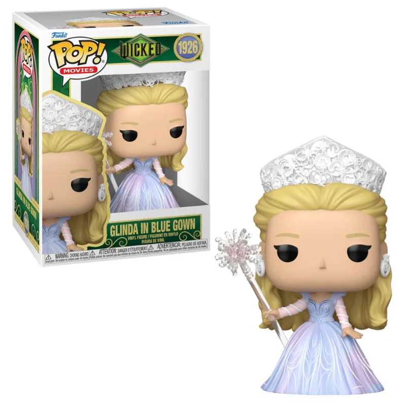 Boneco - Funko Pop - Wicked Parte 2 - Glinda De Vestido Azul - Candide