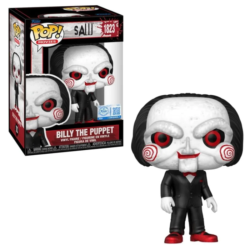 Boneco Funko Pop! Exclusivo Jogos Mortais - Boneco Billy - Candide - Brinquedos