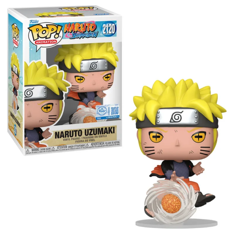 Boneco - Funko Pop - Naruto Shippuden - Naruto Com Lava - Candide