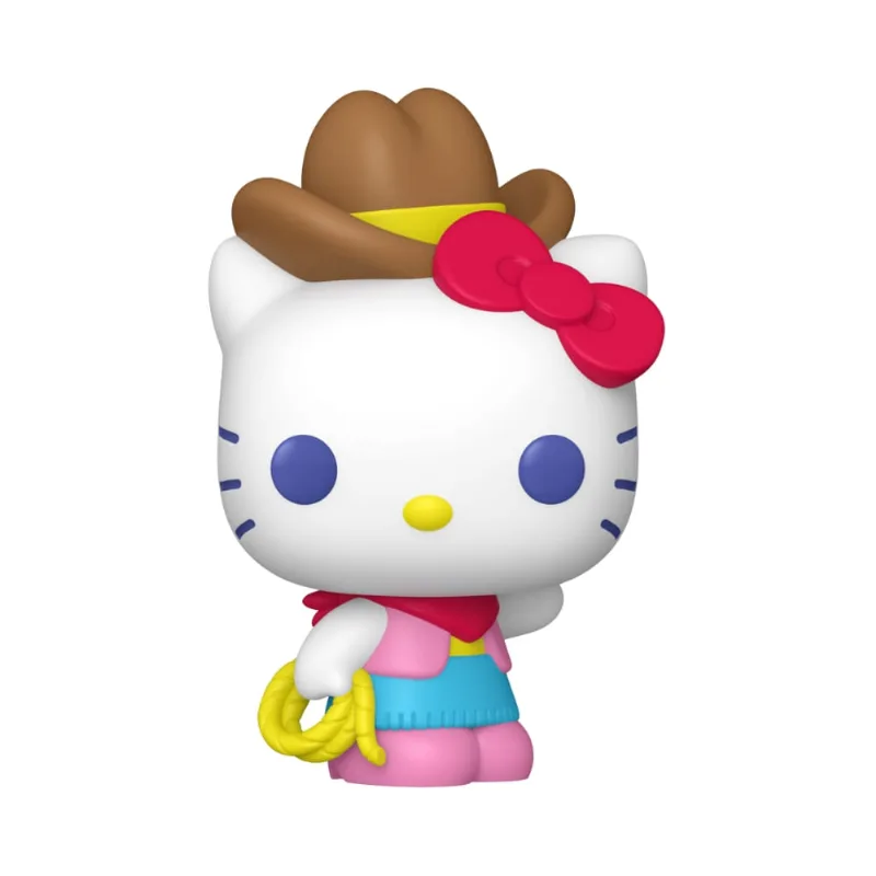 Boneco - Funko Pop - Sanrio - Hello Kitty - Cowgirl - Edição Limitada - Candide - Candide