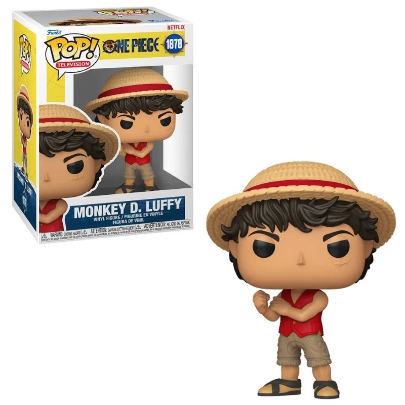 Boneco - Funko Pop - One Piece - Live Action - Monkey D. Luffy - Candide - candide - Brinquedos